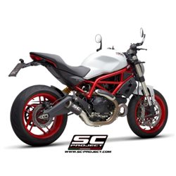 DUCATI MONSTER 797 (2017 - 2020) Escape CR-T carbono