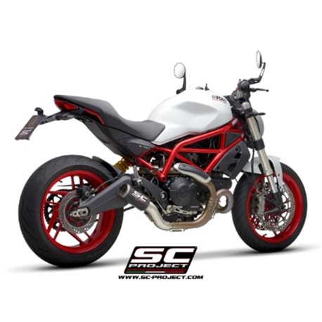 DUCATI MONSTER 797 (2017 - 2020) Escape CR-T carbono