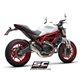 DUCATI MONSTER 797 (2017 - 2020) Escape GP70-R titanio