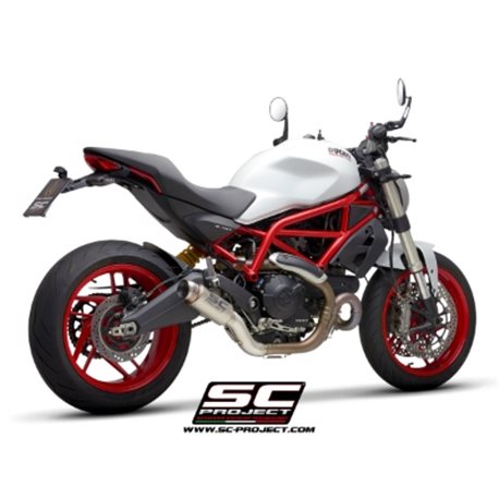 DUCATI MONSTER 797 (2017 - 2020) Escape GP70-R titanio