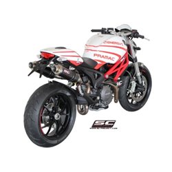 DUCATI MONSTER 796 (2010 - 2014) Par de escapes GP carbono