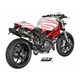 DUCATI MONSTER 696 (2009 - 2014) Par de escapes GP-Tech carbono