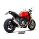 DUCATI MONSTER 1200 (2017 - 2021) - S - R Escape SC1-R titanio