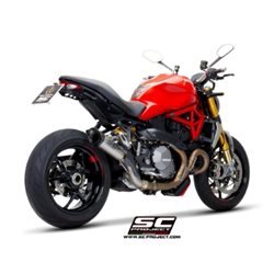 DUCATI MONSTER 1200 (2017 - 2021) - S - R Escape S1 titanio