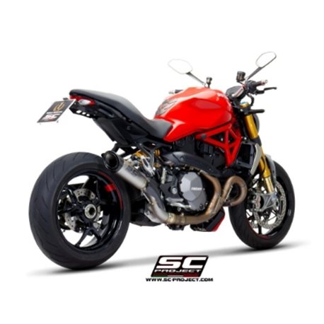 DUCATI MONSTER 1200 (2017 - 2021) - S - R Escape S1 titanio