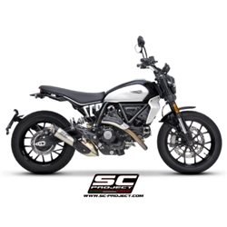 DUCATI SCRAMBLER 800 (2023 - 2024) Escape S1 titanio