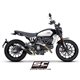 DUCATI SCRAMBLER 800 (2023 - 2024) Escape S1 titanio, negro mate