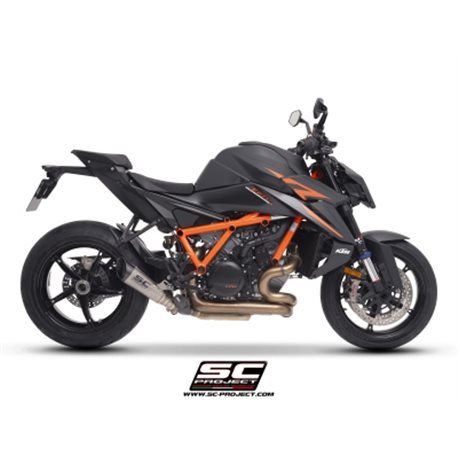 KTM 1390 SUPER DUKE R (2024 - 2025) Escape S1 titanio