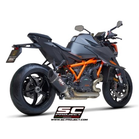 KTM 1290 SUPER DUKE R (2021 - 2023) - Euro 5 Escape SC1-R carbono