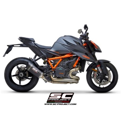 KTM 1290 SUPER DUKE R (2021 - 2023) - Euro 5 Escape SC1-R titanio