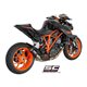 KTM 1290 SUPER DUKE R (2014 - 2016) Escape CR-T carbono