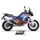 KTM 1290 SUPER ADVENTURE - S - R (2021 - 2024) Escape Adventure titanio