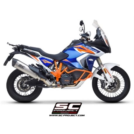 KTM 1290 SUPER ADVENTURE - S - R (2021 - 2024) Escape Adventure titanio