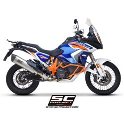 KTM 1290 SUPER ADVENTURE - S - R (2021 - 2024) Escape Adventure titanio, negro mate