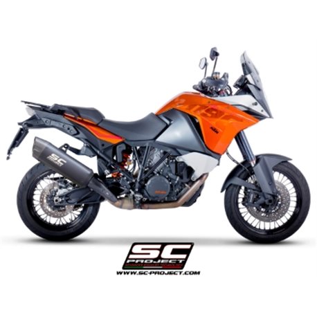 KTM 1190 ADVENTURE Escape Adventure titanio, negro mate