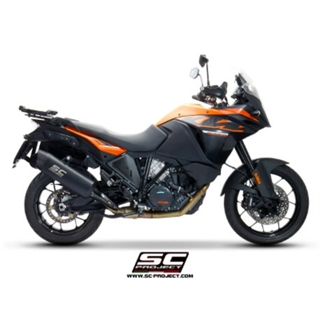 KTM 1090 ADVENTURE (2017 - 2019) Escape Adventure titanio, negro mate