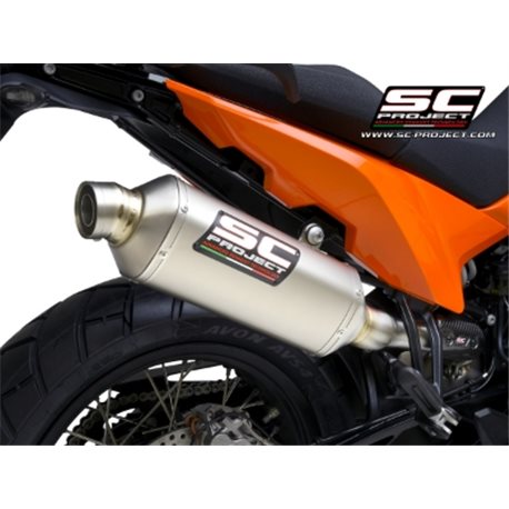 KTM 890 SMT (2023 - 2024) Escape Rally Raid titanio