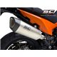 KTM 890 SMT (2023 - 2024) Escape SC1-R titanio