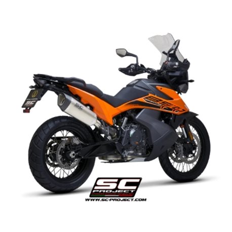 KTM 890 ADVENTURE / 890 ADVENTURE A2 (2021-2024) Escape SC1-R titanio