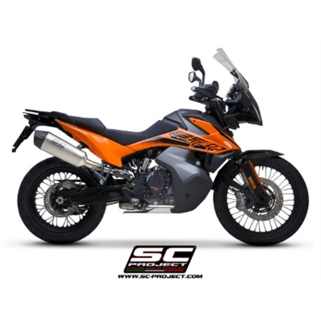 KTM 890 ADVENTURE / 890 ADVENTURE A2 (2021-2024) Escape X-Plorer II titanio