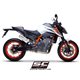 KTM 890 DUKE (2020 - 2023) - Euro 5 Escape S1-GP titanio