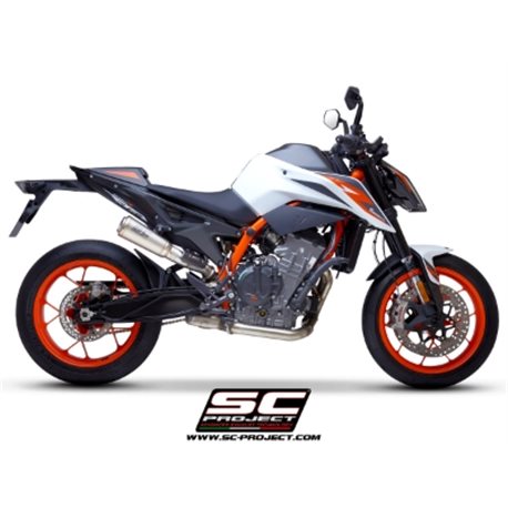 KTM 890 DUKE (2020 - 2023) - Euro 5 Escape S1-GP titanio