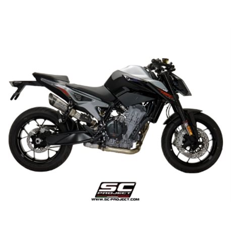 KTM 790 DUKE (2018 - 2020) Escape S1 titanio