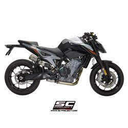 KTM 790 DUKE (2018 - 2020) Escape S1-GP titanio