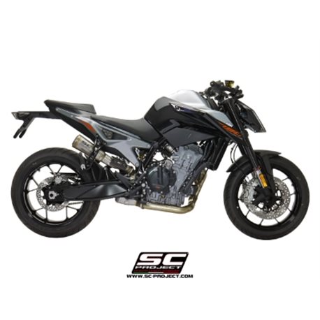 KTM 790 DUKE (2018 - 2020) Escape S1-GP titanio