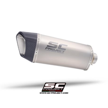 HARLEY DAVIDSON PAN AMERICA 1250 (2020 - 2025) Escape SC1-R GT titanio, con tubo de enlace racing