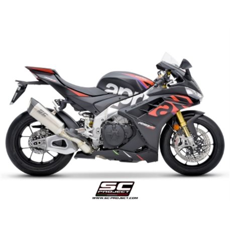 APRILIA RSV4 (2021 - 2024) - FACTORY Escape SC1-R titanio