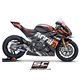 APRILIA RSV4 (2021 - 2024) - FACTORY Escape GP-22 titanio