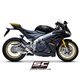 APRILIA RSV4 (2021 - 2024) - FACTORY Escape CR-T carbono, con malla antipiedras