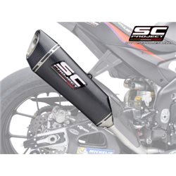 APRILIA RSV4 (2021 - 2024) - FACTORY Escape SC1-R carbono (350 mm), específico para línea de escape completa 4-2-1 SC-Project