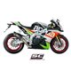 APRILIA RSV4 (2017) - RF - RR Escape Oval carbono