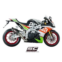 APRILIA RSV4 (2017) - RF - RR Escape Oval carbono