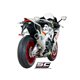 APRILIA RSV4 (2017) - RF - RR Escape Oval titanio