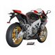 APRILIA RSV4 (2009 - 2014) - FACTORY - R - APRC Escape Oval carbono