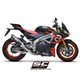 APRILIA TUONO V4 (2021 - 2024) - FACTORY Escape SC1-R carbono (300 mm)