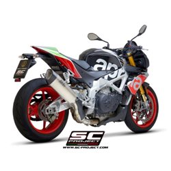 APRILIA TUONO V4 1100 (2017 - 2020) - FACTORY - RR Escape SC1-R titanio