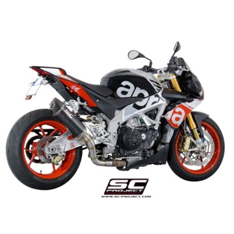 APRILIA TUONO V4 (2015 - 2016) - FACTORY - RR Escape Oval carbono