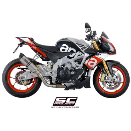 APRILIA TUONO V4 (2015 - 2016) - FACTORY - RR Escape Oval titanio