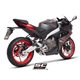 APRILIA RS 457 (2024 - 2025) Línea de escape completa 2-1 acero inoxidable, con escape S1 acero inoxidable