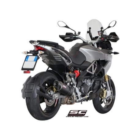 APRILIA CAPONORD 1200 (2013 - 2016) Escape Oval carbono