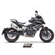 CF MOTO 800NK (2023 - 2025) Escape SC1-R titanio