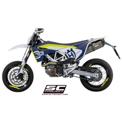 HUSQVARNA 701 (2016 - 2020) Escape Oval titanio