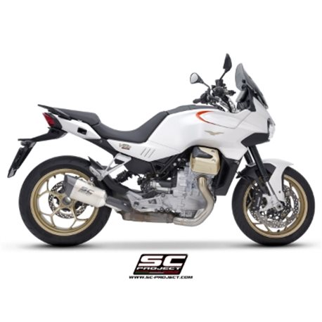 MOTO GUZZI V100 MANDELLO (2023 - 2025) Escape SC1-R titanio