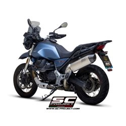 MOTO GUZZI V85 TT (2021 - 2023) Escape X-Plorer II GT titanio