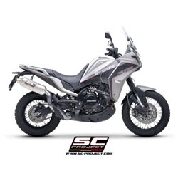 MOTO MORIN X-CAPE (2021 - 2025) Escape Rally Raid titanio, posición alta