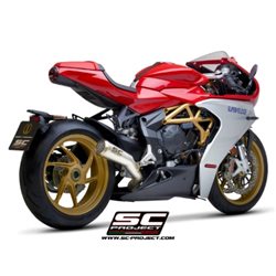 MV AGUSTA SUPERVELOCE 800 (2019 - 2024) Escape Conico 70s acero inoxidable